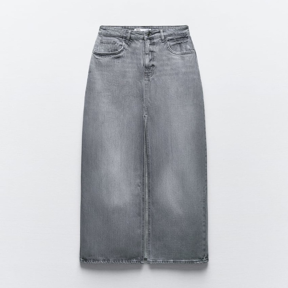 Zara denim skirt